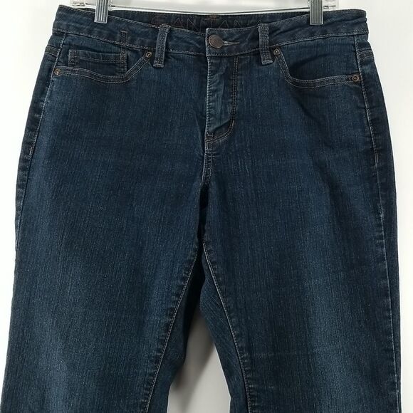 Santana Jeans Women's Size10x32 Washed Blue Front Button Zipper Closure 5 Pocket - Picture 2 of 9